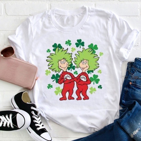 Lucky Thing T-Shirt Happy St Patrick's Day Shirt, Clover Irish Shirt - Picture 1 of 4